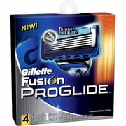 P & G Gillette Fusion ProGlide Cartridges, 4 ea