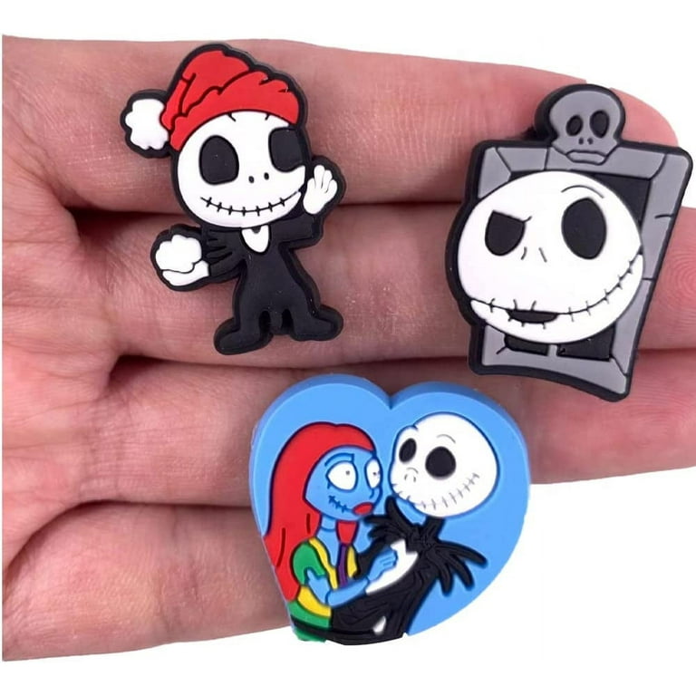  36 PCS Nightmare Before Christmas Croc Charms for Girls Croc  Charms Nightmare Before Christmas Horror Croc Charms Jack Skellington  Charms Shoe Accessories Croc Pins Shoe Decoration Charm for Women :  Clothing