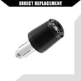 thumbnail image 4 of Unique Bargains 2 Pcs Motorcycle Handlebar End Plug for Honda CBR250R CBR300R CBR400R CBR600RR 7/8" 22mm Black, 4 of 6