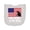 AC-Heather Grey, variant on Inktastic Military Uncle is My Hero Us Flag Newborn Bib