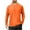 Orange, variant on Lumeqa Men's Hooded UPF 50+ Sun Protection T Shirts Long Sleeve Athletic Fishing Shirts Rash Guards Army Green S