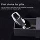 thumbnail image 5 of Llavero de acero inoxidable resistente para coche, elegante llavero para hombre, 2 uds., llavero de metal para coche, 5 of 5