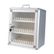 thumbnail image 3 of Gabinete de almacenamiento para teléfono y cerradura de seguridad portátil con cerradura, puerta transparente de aluminio 36 soles, 3 of 7