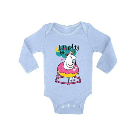 

Awkward Styles Unicorn Baby Girl One Piece 1st Birthday Girl Bodysuit Cute Bodysuit for Girl I am One Bodysuit First B Day Party Unicorn Baby Bodysuit Short Sleeve Unicorn Unicorn One Piece for Baby