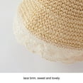 thumbnail image 5 of Holzlrgus Baby Toddler Girls Straw Sun Hat Summer Beach Hat, 5 of 6