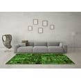 thumbnail image 3 of Ahgly Company Indoor Rectangle Patchwork Green Transitional Area Rugs, 8' x 10', 3 of 4