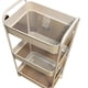 thumbnail image 2 of Carrito pequeño para almacenar alimentos, estante de almacenamiento de cocina, estante de almacenamiento de piso de múltiples capas, ruedas móviles, almacenamiento de refrigerios multifuncional para, 2 of 2