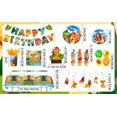thumbnail image 4 of Lion King Party Supplies, 117pcs Lion King Party Decorations & Tableware Set Including Lion King Plates Napkins & Lion King Balloons Cake Topper etc Lion King Birthday Party Decorations, 4 of 7