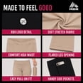 thumbnail image 4 of RBX Girls Leggings - 2 Pack Stretchy Girl Flare Leggings with Pockets Yoga Pants for Girls (7-16), 4 of 7