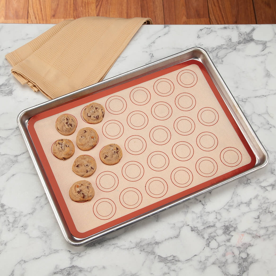 Silicone Baking Mats by Home Marketplace, Set of 6