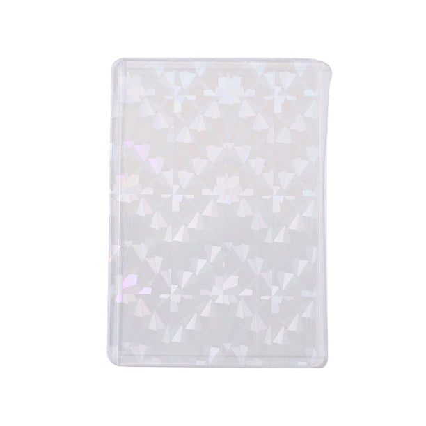 Juego de tarjetas B8 con película de flash láser, juego de tarjetas rígidas de pony, álbum de tarjetas pequeñas, cubierta de 3 pulgadas, cubierta de goma dura de PVC