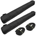 thumbnail image 2 of Universal Car Soft Roof Rack Luggage Carrier Fixed Rack with Adjustable Straps for Kayak Canoe Paddle Board, 2 of 7