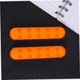 thumbnail image 1 of 2 Piece Mobile Phone Holder Sticker Office Holder Cord Holder Silicone Holder Cable Management Charging Cable Ring Orange Holder Socket Cable Management Orange, 1 of 4