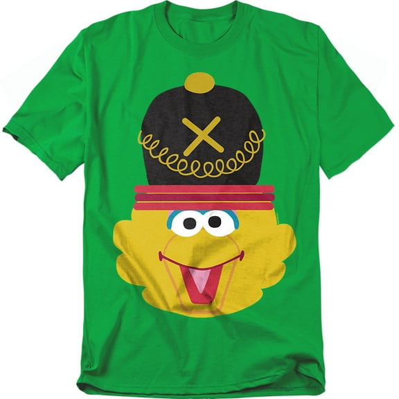 Sesame Street T-Shirt Christmas Nutcracker Big Bird Unisex Graphic Tee for Men & Women