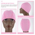 thumbnail image 3 of unbranded Gorro Reusable Para Natación Rosa En PU Con Alta Elasticidad Y Protección Para Uso Prolongado, 3 of 6