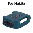 thumbnail image 1 of For Makita 40V Li-ion Battery USB Charger Adapter With Type-C Charging Interface Battery Holder Storage Rack, 1 of 6