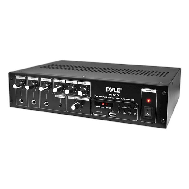 PYLE PT510 240 Watt Public Address Power Amplifier with 70V Output
