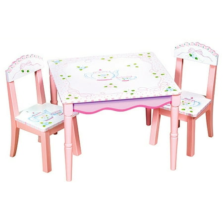 Guidecraft Tea Party Table & Chair Set - Walmart.com Guidecraft Tea Party Table & Chair Set - Walmart.com