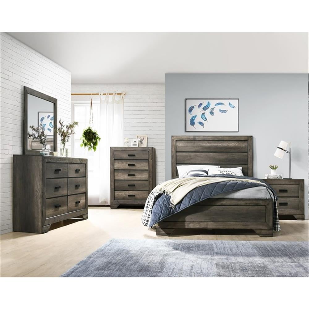 Picket House Furnishings Grayson Youth Full Panel 5PC Bedroom Set