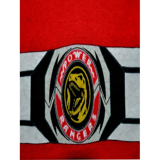 American Marketing Enterprises INC Boys Power Rangers Red Ranger Cotton Pajamas 8 Walmart