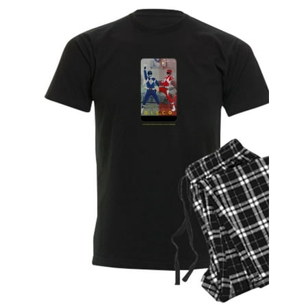 

CafePress - Power Rangers Disco - Men s Dark Pajamas