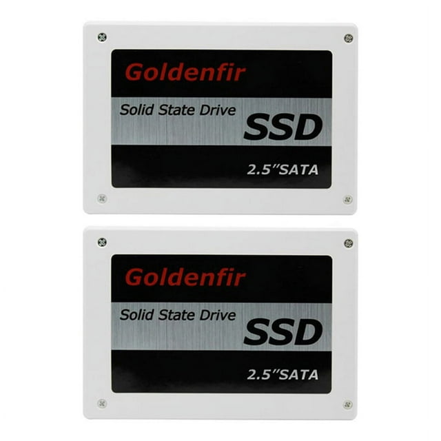 2X Goldenfir SSD 64 Go SSD 2.5 Disque Dur Disque à État Solide 2.5 Pouces SSD Interne