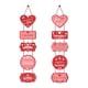 thumbnail image 2 of Adornos Colgantes de San Valentín: Espirales (Paquete de 10). Decoraciones Diy para San Valentín: Ideales para La Oficina o El Hogar. Adorno Colgante de Corazón., 2 of 7