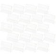 thumbnail image 3 of CIMAXIC Sign Holders Acrylic Table Stands Transparent 25Pcs 0.98X1.57In, 3 of 8