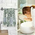 thumbnail image 7 of Yayeee 100% Cotton Hand Towels for Bathroom 16" x 28" Soft Absorbent Kitchen Towel, Blue Blossom, 7 of 7