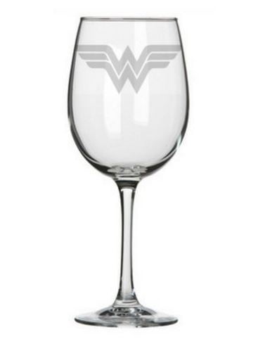 wonder woman wine glasses
