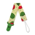 thumbnail image 2 of JWDX Food Clips Clearance, 3Pcs Baby Anti Lost Dummy Pacifier Clips Holder for Boys and Girls Toys Easily Attach to Clothing or Baby and Stay in Place with Adjustable Buckle., 2 of 7