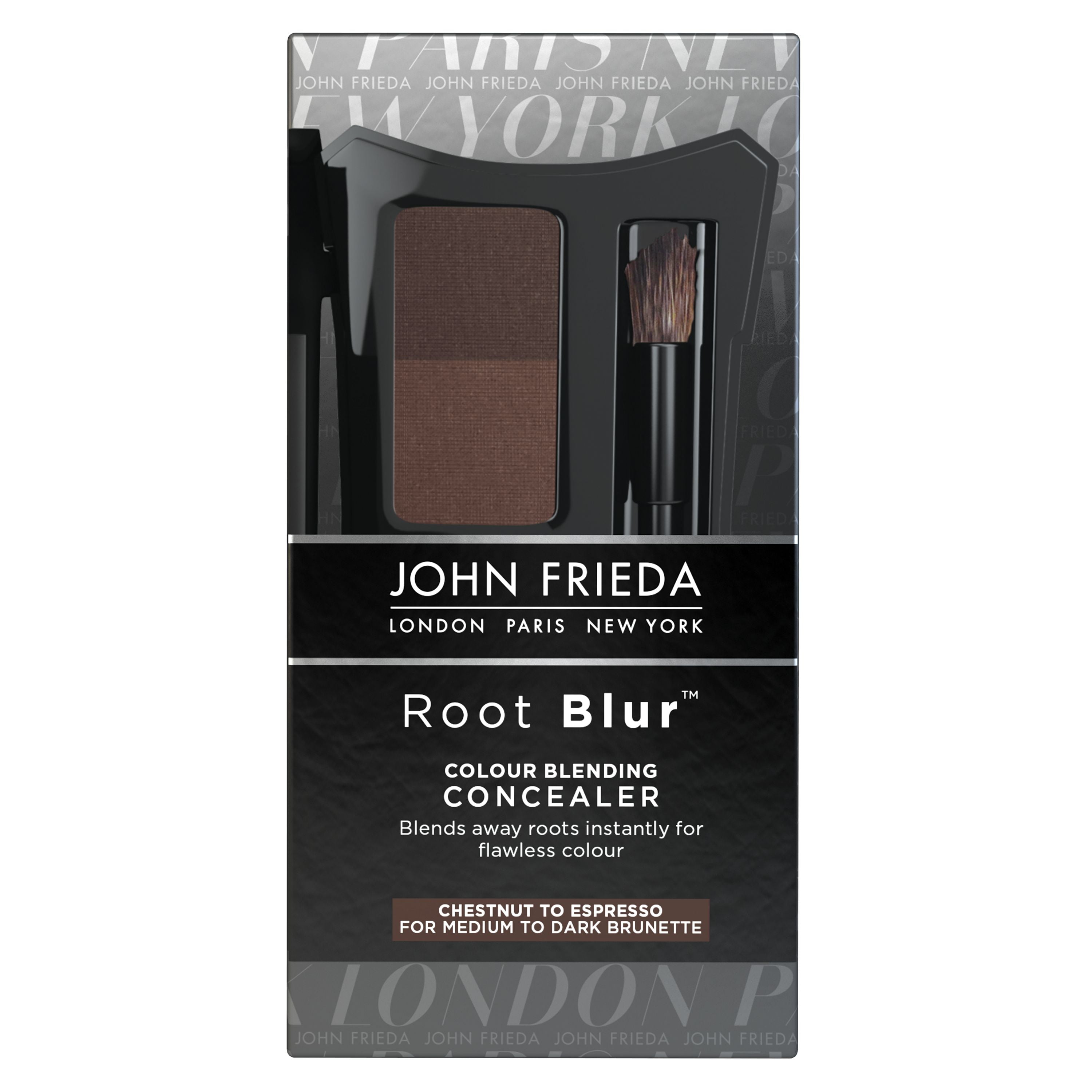 John Frieda Root Blur Color Blending Concealer Powder, Chestnut to