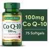 Nature's Bounty CoQ10 Softgels, 100 Mg, 75 Ct