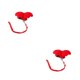 thumbnail image 1 of Arnés ajustable para gato gatito mascota correa entrenamiento al aire libre Billuyoard Rojo XS 2Conjunto, 1 of 1