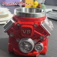 thumbnail image 4 of RUPKUL Engine Themed Coffee Mug, V8 Engine Coffee Mug with Double Wall Stainless Steel Liner, Personalized 3D Mechanical Coffee Cup, Unique Gift for Car Lovers, 4 of 7
