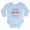 Sky Blue, variant on CafePress - Daddys Snowmobile Is Fast Body Suit - Long Sleeve Cotton Baby Bodysuit