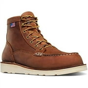 Danner Bull Run Moc Toe 6" Work Boot Tobacco Brown Full-Grain Leather