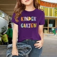thumbnail image 2 of KAUOD Kindergarten Shirts for Kids, Girls Boys First Day of School T Shirt, Preschool Student Back to School Clothes, 2 of 7