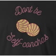 thumbnail image 2 of 9 Crowns Tees Unisex Dont Be self Conchas T-shirt, 2 of 3