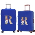 thumbnail image 1 of Luggage Cover Travel Suitcase Protective Cover for Trunk Case 18 '' -28 '' Foldable Elastic Suitcase Cover Gold Pattern 8gold R L, 1 of 6
