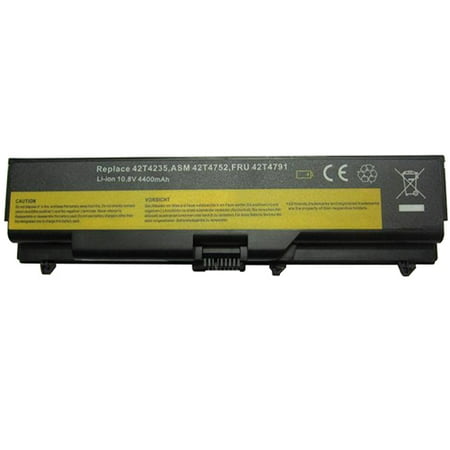 Replacement For Lenovo ThinkPad T430 W530 T530 L430 L530 0A36303 6-Cell 4400mAh Laptop Battery