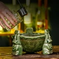 thumbnail image 3 of Tazón de de cerámica ml, taza de cóctel s de Hawaii  Verde Gloria Golpe Golpe, 3 of 8