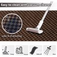 thumbnail image 3 of Cestavie Hallway Runner Rug Checkered Carpet Custom Size 4FTX21FT, Indoor Outdoor Waterproof Area Rug for Entryway, Kitchen, Garage, Stairs, Front Door, Laundry Room, Commercial Use, 3 of 7