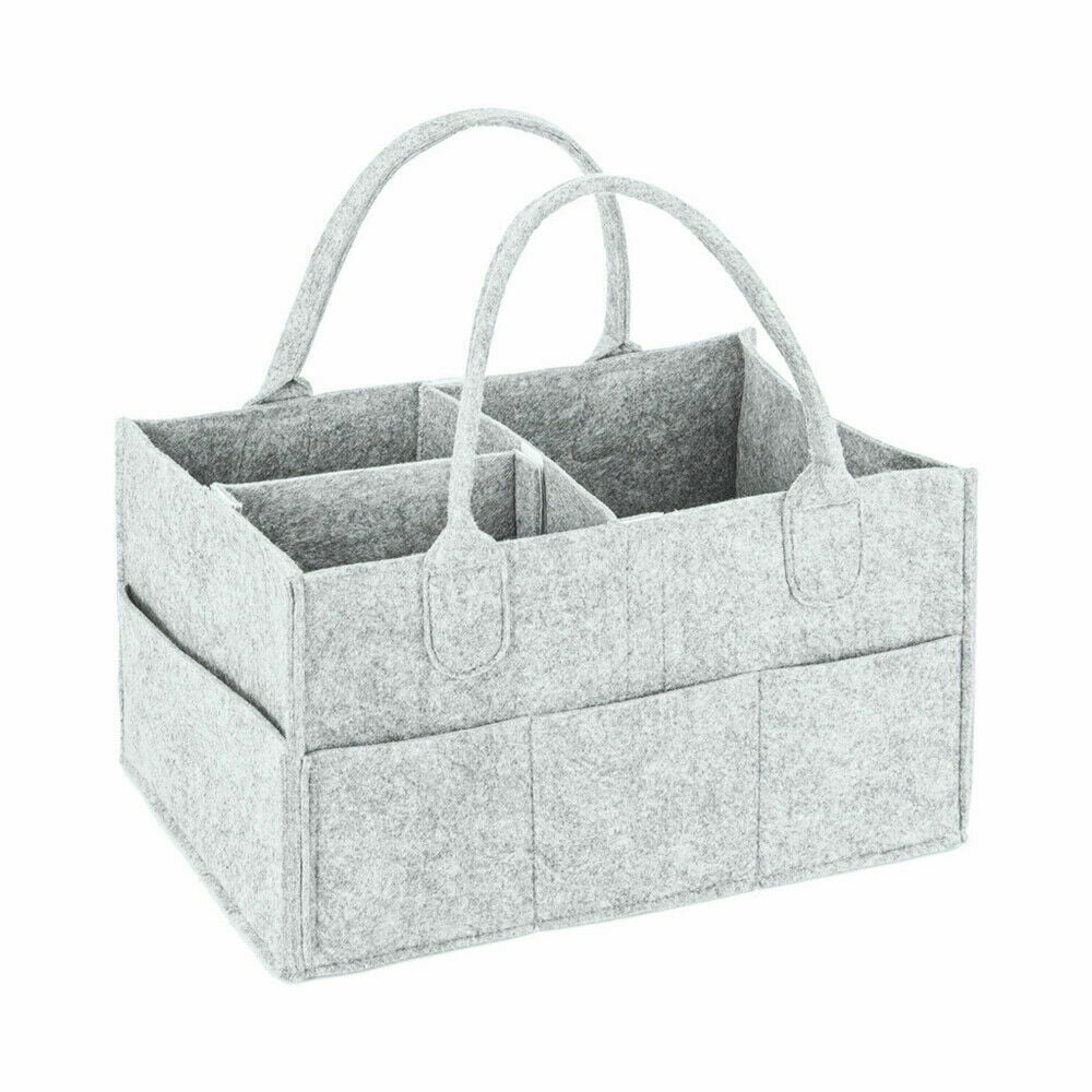 wicker nappy caddy