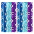 thumbnail image 2 of Dserfhy Snowflake Foil Fringe Curtains Metallic Silver Blue Snowflake Tinsel Streamer Photo Backdrop for Christmas Winter Wonderland Freeze Birthday Party Decoration, 2 of 8