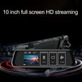thumbnail image 3 of NIBOLOG T1002 10 Inch Dual Lens Touch Screen Streaming Media Dash Cam Car DVR for Auto, 3 of 7
