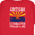 thumbnail image 4 of Inktastic Established February 14, 1912 Arizona Flag Boys or Girls Long Sleeve Toddler T-Shirt, 4 of 5