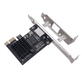 thumbnail image 3 of 2X 100/1000M/2.5G RJ45 Network Adapter RJ45 RTL8125BG Chipset PCIe PCI Express Network Lan Card, 3 of 5