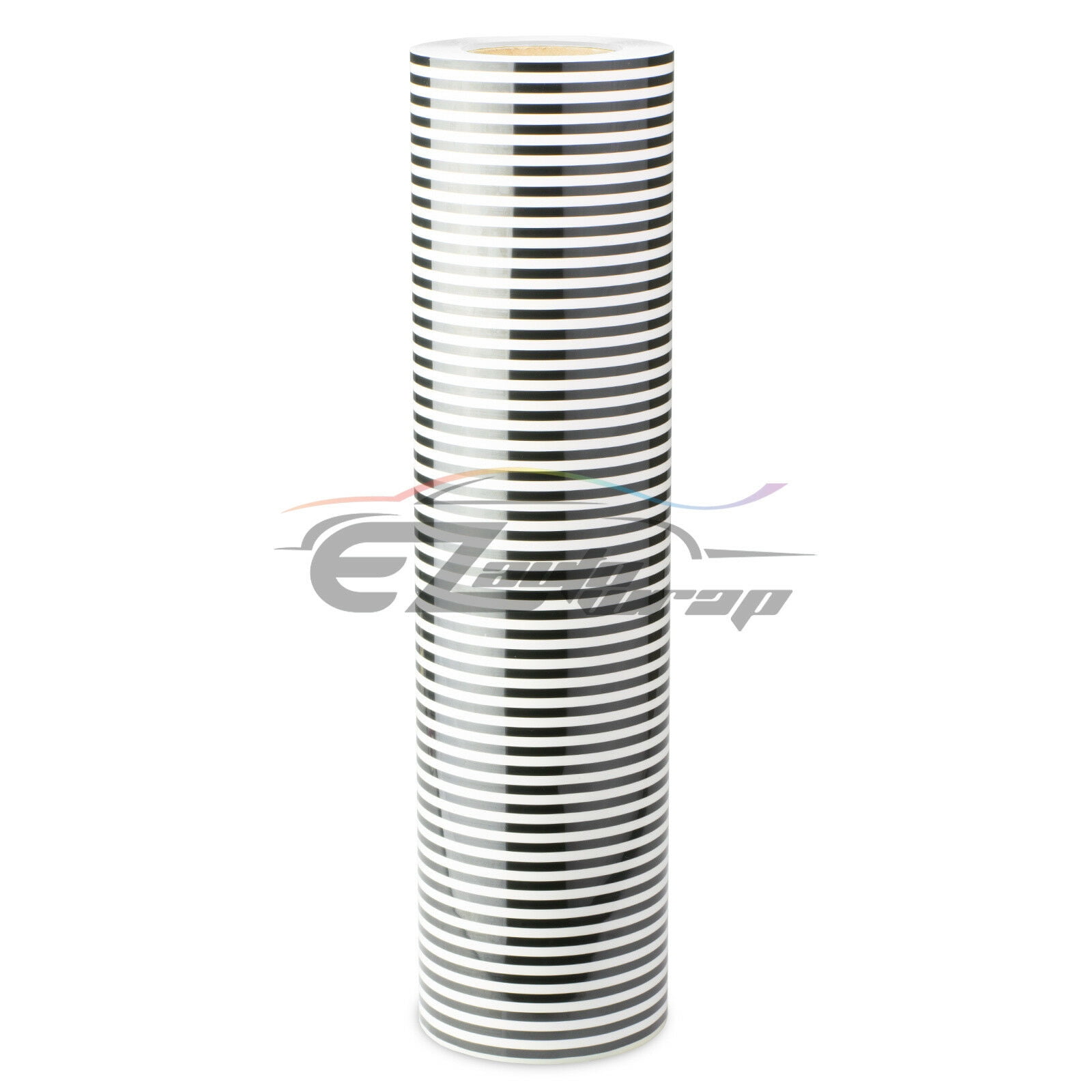 Essmo™ Striped Black White Heat Transfer Vinyl HTV T-Shirt 20" Iron Heat Press SP26 20"x72"