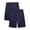 Navy & Navy, variant on 2-Pack Boy's Stretch Slim Fit School Uniform Twill Shorts